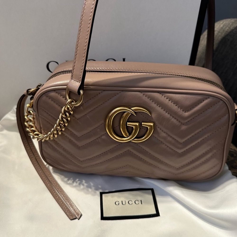 Authentic Gucci Marmont Crossbody Bag